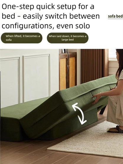 Modern Foldable Sofa Bed with Cushions